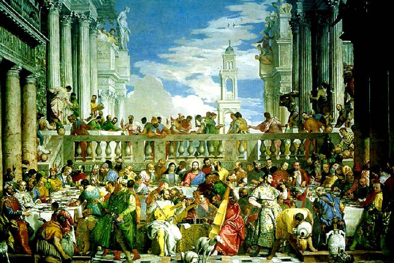 Paolo  Veronese marriage fest at cana